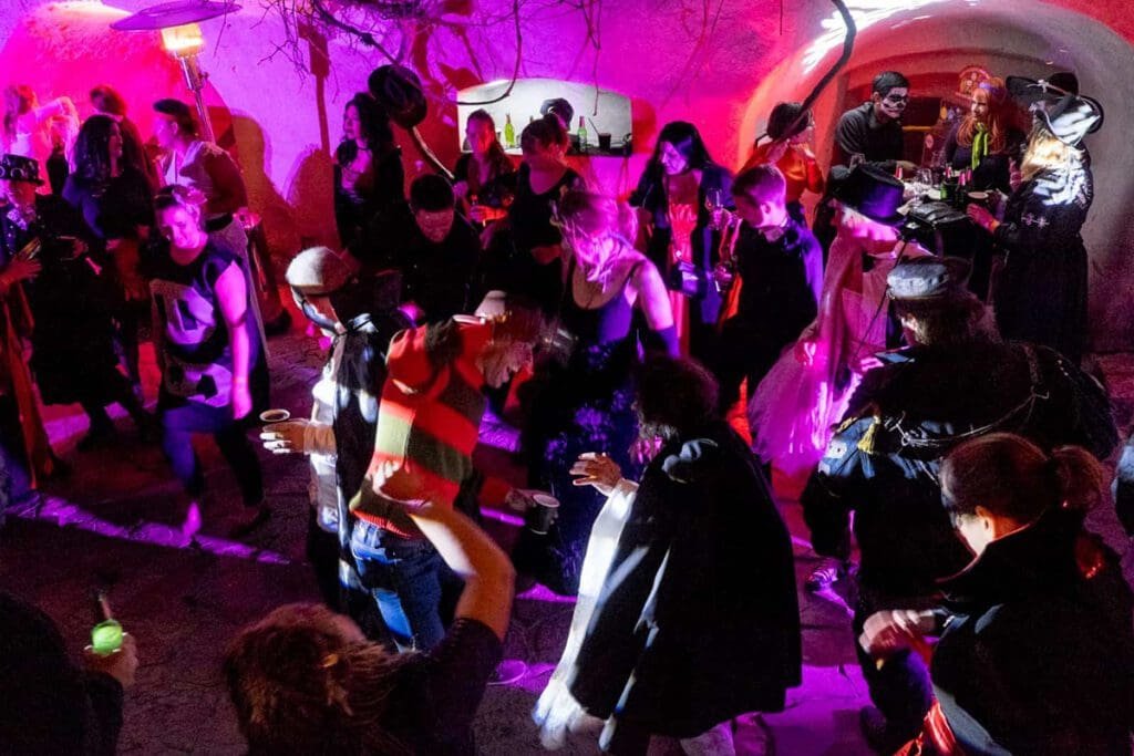 Halloween Party at Bran Castle in Romania