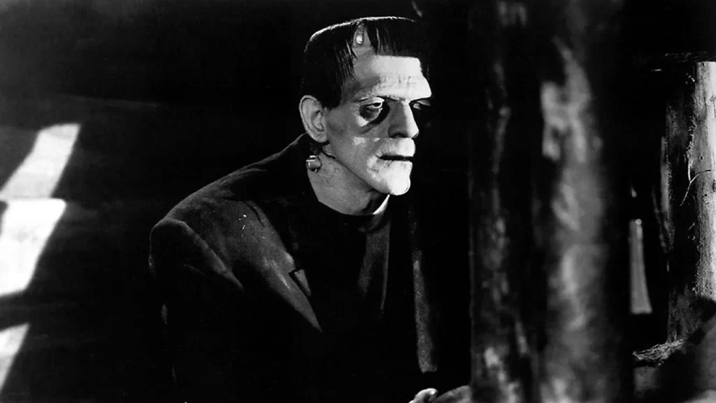 A shot from the monster classic, Frankenstein (1931)