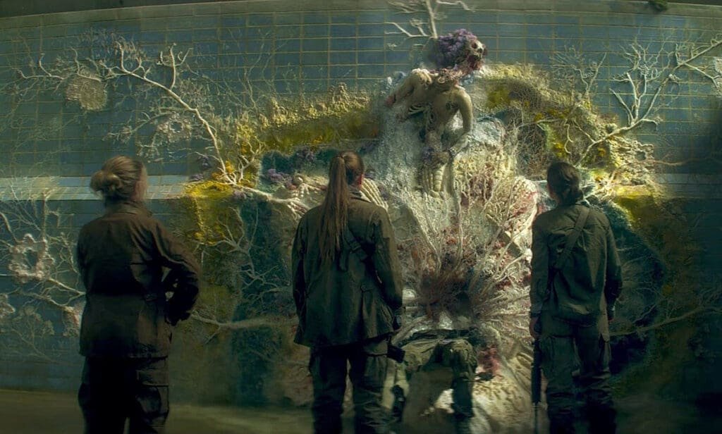 A shot from the scifi film, Annihilation (2018)