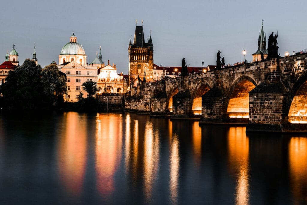 Prague At Night