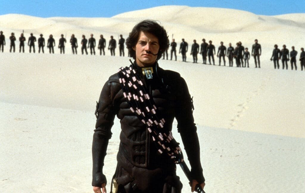 A shot from the cult classic, Dune, directed by David Lynch.