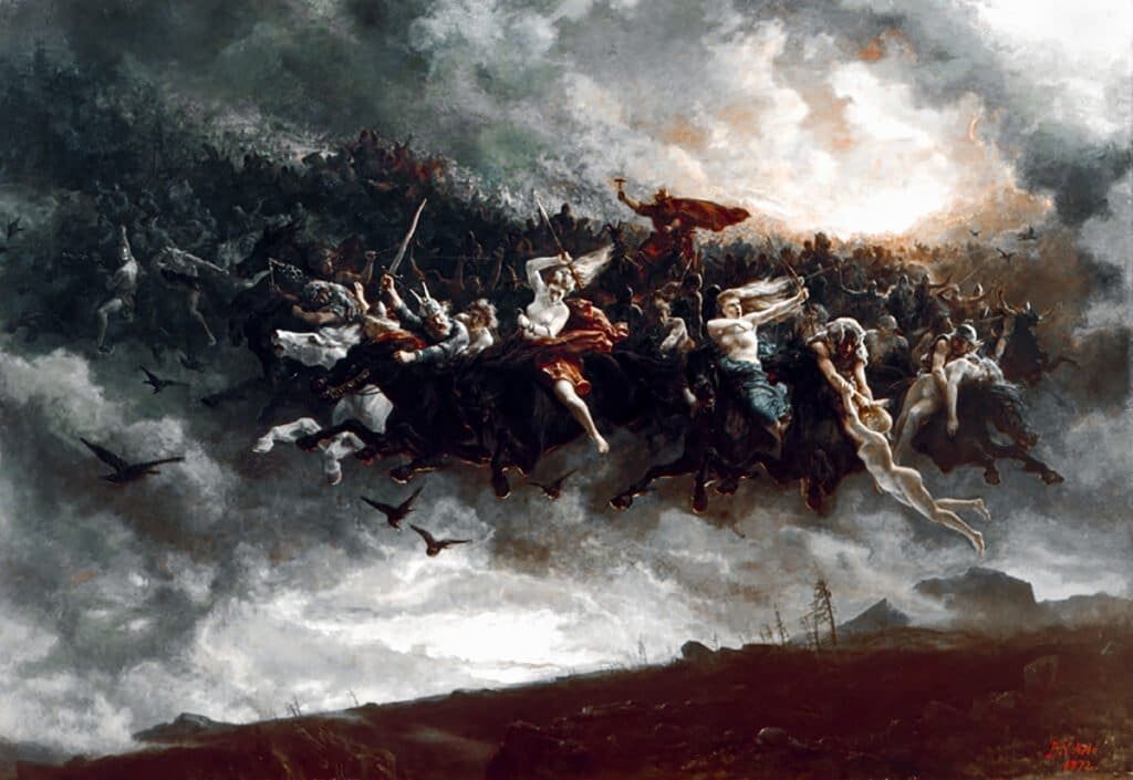 wild hunt during yule