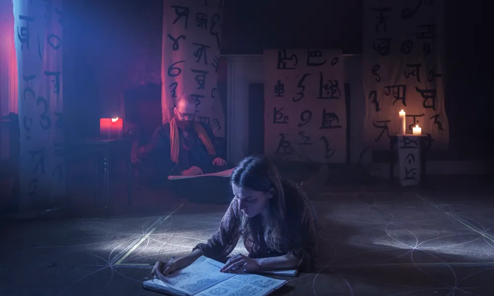 a dark song